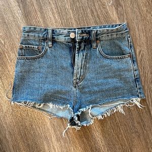 BDG Cheeky Super High Rise Denim Shorts